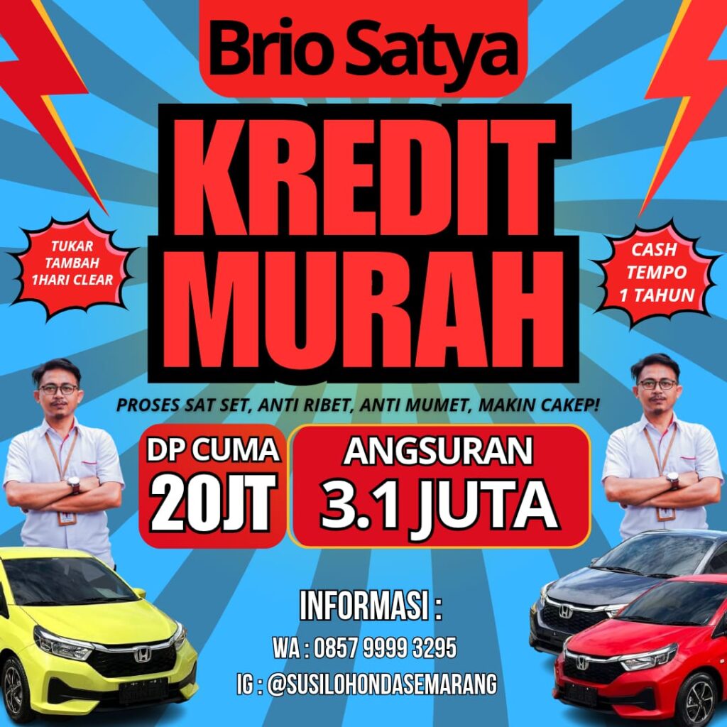 Promo Honda BSB Semarang Juli 2025 1